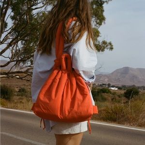 Olend Ona Soft Tote Bag Coral